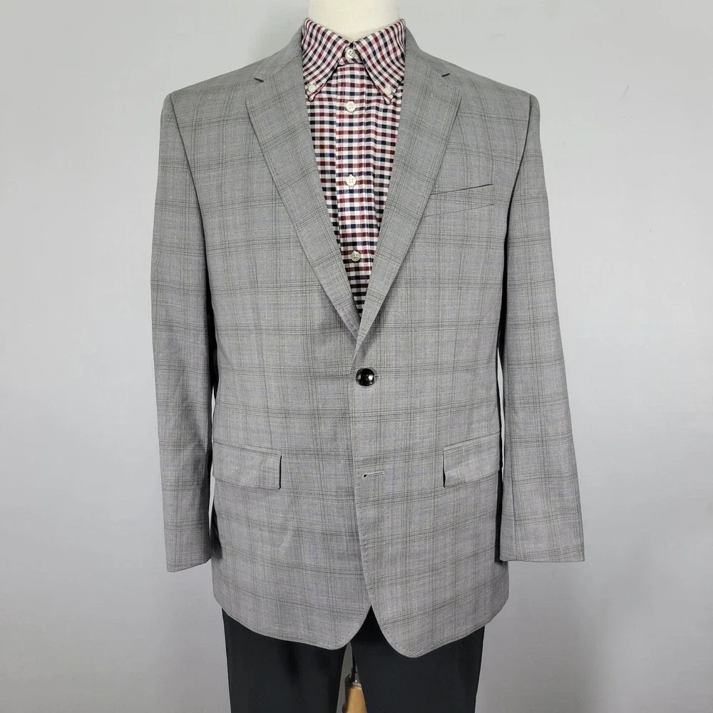 Ted Baker Endurance Men's Sport Coat Blazer Two Button‎ Gray Model Jay CT 42R